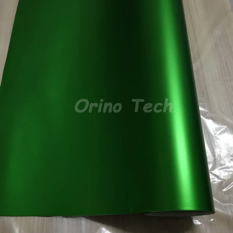 Apple Green Metallic Chrome Vinyl Film-4