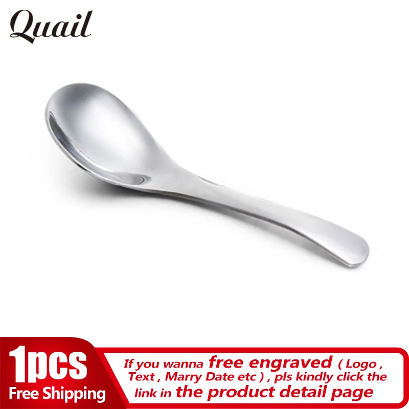 

Quail New High Quality Steel Soup Spoon Multifunction Colander Spoons Dinning Servies Flatware Kitchen Spoon Cooking Tools