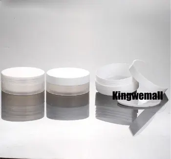

Wholesale 300pcs/lot Capacity 10g 10ml Empty PP Plastic Cream Jar For Cosmetic Packaging