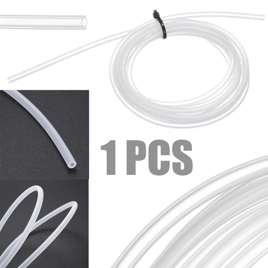 2m Food Grade Silicone Hose 3/4/5/6/7/8/10 Outer Dia Pipe Flexible Beer Milk Tubes Bar Kitchen Accessories