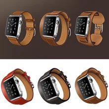 Рок Для Apple Смотреть Band Кожа Коровы Классический с Металлической Пряжкой для Iwatch (В Том Числе Три Типа: Одно-и двойной, браслет)