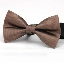 Однотонный галстук-бабочка для мужчин и взрослых бабочка Мужская Свадебная вечерняя вечернее ожерелье черный красный синий бант