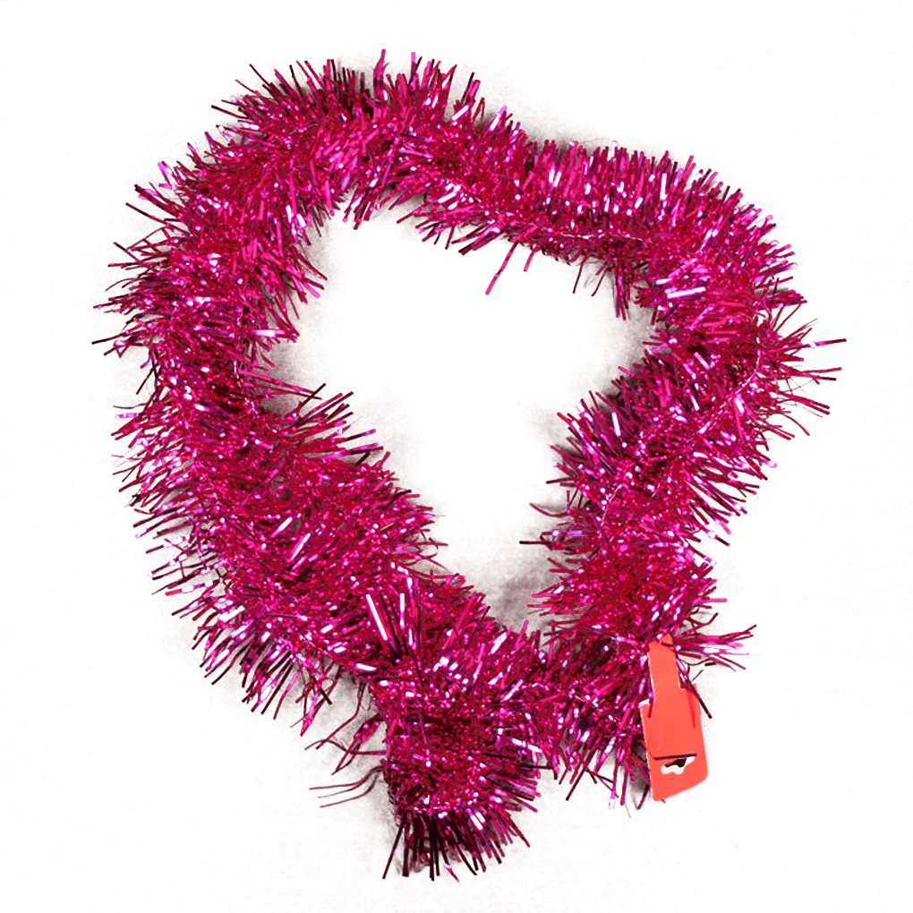 New Arrival Christmas Ornaments Solid Color Ribbon Garland for