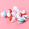 Jingle Bells Mix Lucky Cat Iron Loose Beads Small for Party Christmas Tree Ornamen Decoration Home Accessories 1pcs 20x17mm ► Photo 1/5