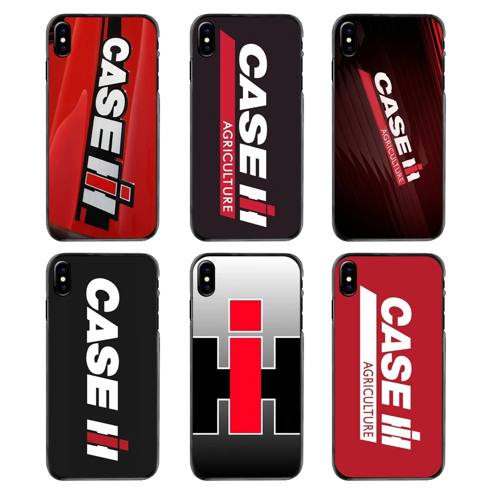 

CASE IH Tractor's logo Art Accessories Phone Cases Cover For iPhone 4 4S 5 5S 5C SE 6 6S 7 8 Plus X XR XS Max iPod Touch 4 5 6