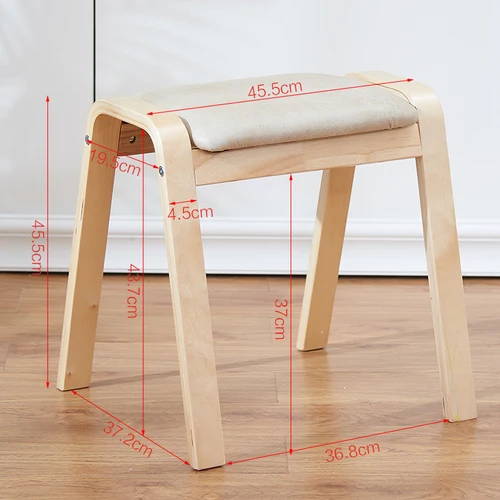 buy Solid Wood Shoes Bench Home Fashion Adult Dressing Stool Creative Living Room Sofa Stool Simple Modern Dining Stool Dotomy
