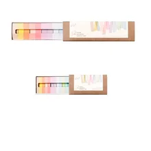 12 цветов макарон набор маскировочной клейкой ленты 7,5 мм Тонкий 15 мм широкий Декор васи ленты для дневника канцелярские принадлежности для альбома школьные принадлежности A6804