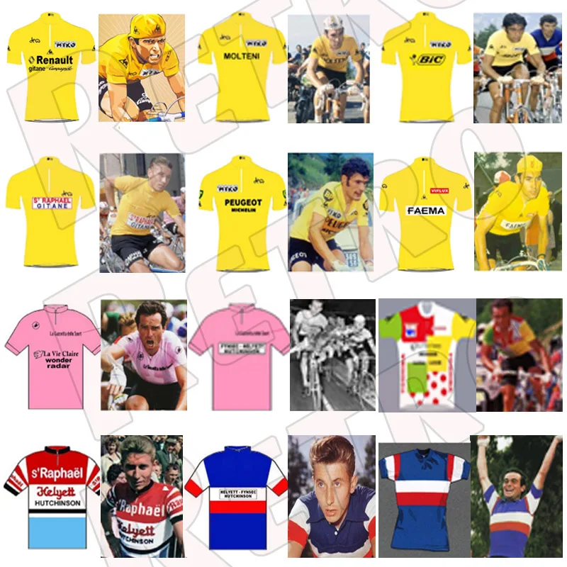 

NEW men's Summer cycling Jersey Classic Retro style Collection Cycling Clothing top shirt bike wear Maillot Ciclismo