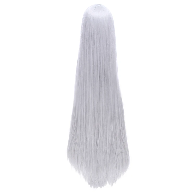 L-email peluca Kaguya ootuki Cosplay pelucas NARUTO Cosplay 120cm largo plata pelo liso peluca resistente al calor sintético pelo Peruca L-email peluca Kaguya ootuki Cosplay pelucas NARUTO Cosplay 120cm largo plata pelo liso peluca resistente al calor sintético pelo Peruca