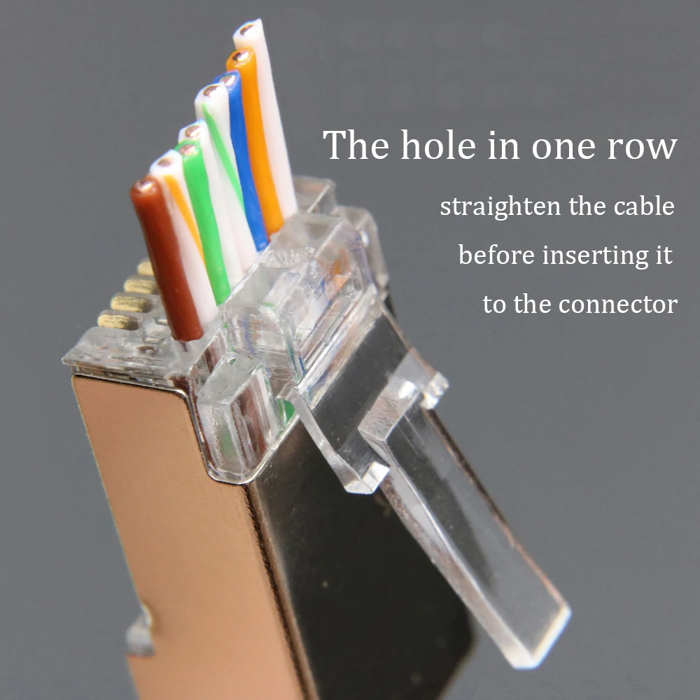 Xintylink 500 Pieces 1000 Pieces Ez Rj45 Connecteur Rj 45 Prise Cat5e Cat6 Reseau Sftp Stp Blinde Cat 6 Cat5 Ethernet Cable Jack Lan Aliexpress