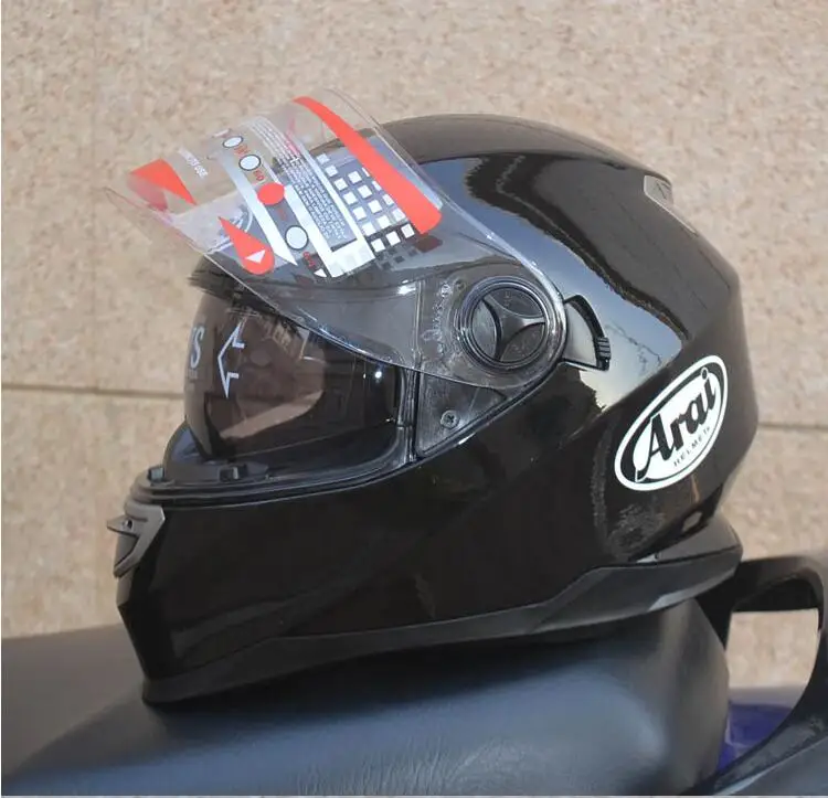 Arai полный шлем двойной объектив мотоциклетный шлем цена супер высокого класса защитные шлемы