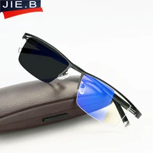 Анти-Синие лучи, фотохромные очки для чтения для мужчин, УФ-защита, антибликовые очки для пресбиопии с диоптриями glasse