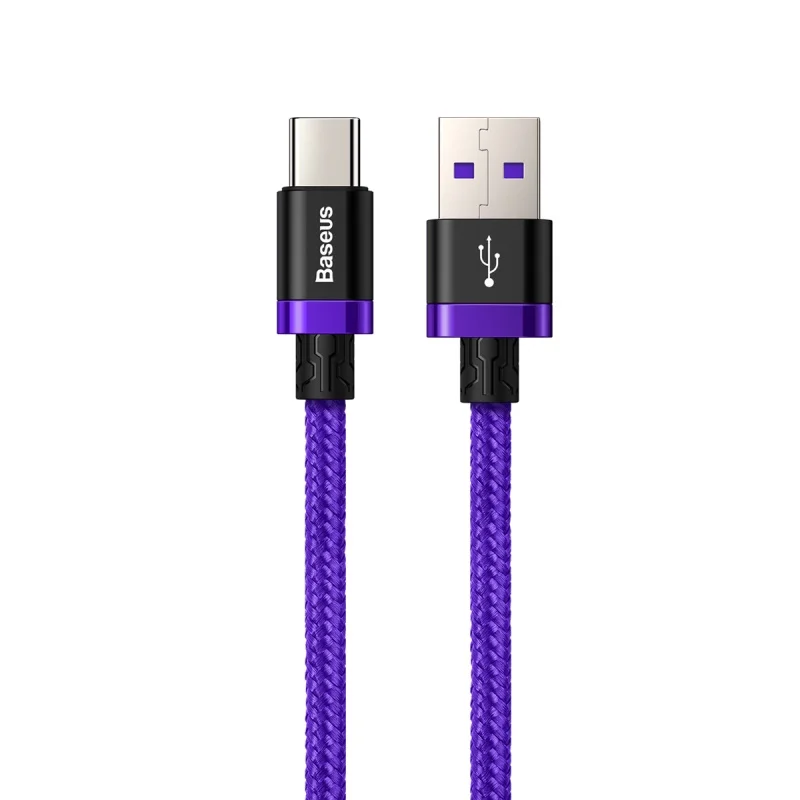 5A usb type c кабель для huawei mate 20 pro P20 lite usb c быстрый заряд кабеля для samsung galaxy s9 s8 xiaomi 9 usb кабель для зарядки - Цвет: Фиолетовый