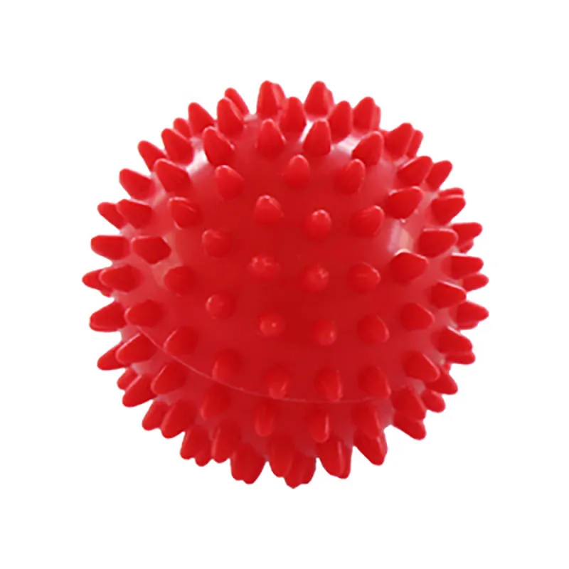 6 цветов ПВХ шарики для массажа рук ПВХ подошвы Ежик сенсорный хват тренировочный шарики портативный физиотерапия ловить жесткий Фитнес 7 см