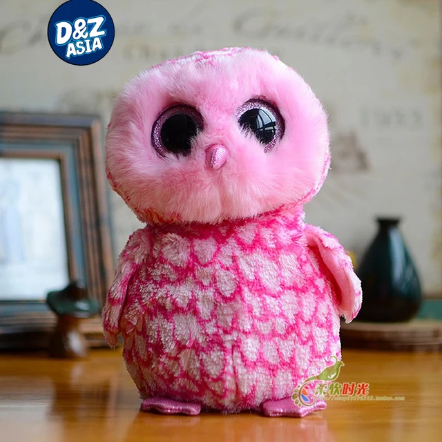 5 ty beanie boos plush american big pink owl doll plush toys 15cm stuffed toys gift in 5 ty beanie boos plush american big pink owl doll plush toys 15cm stuffed toys gift in