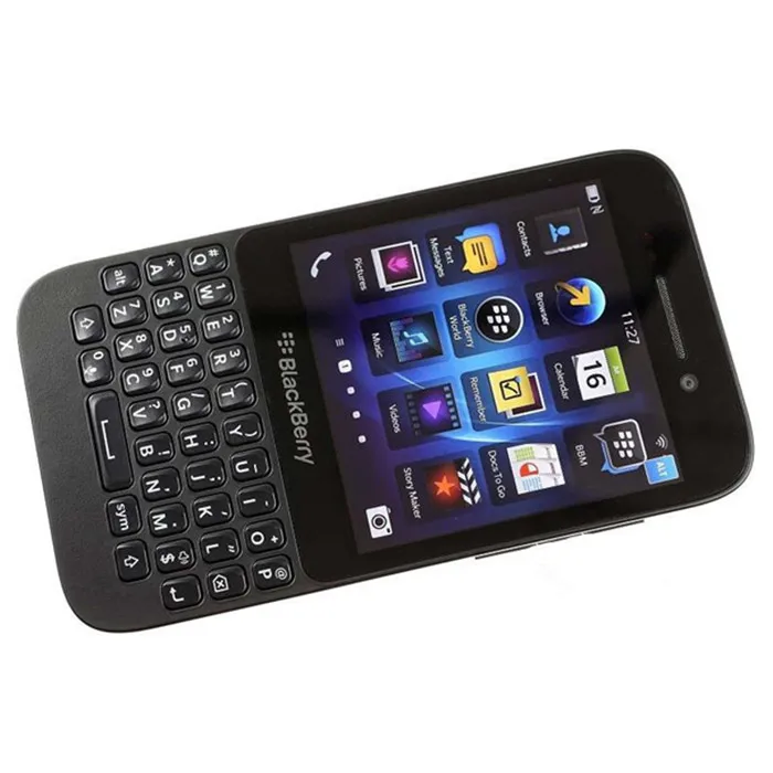 Разблокированный Q5 Blackberry OS смартфон QWERTY клавиатура 2G Ram+ 8G Rom 5.0MP камера отремонтированный мобильный телефон дропшиппинг