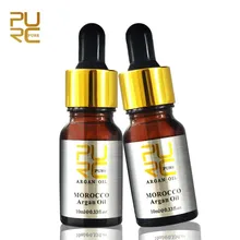 2 шт./партия, бренд PURC, профессиональный уход за волосами, ремонт поврежденных волос, сильные увлажняющие волосы, 10mlx2, марокканское масло для ухода за волосами