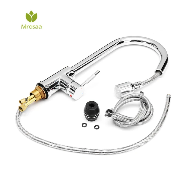 Special Price Mrosaa Single Handle Pull Out Sprayer Mixer Taps Kitchen Tap Sink Faucet Pull Down Chrome plated Retractable Kitchen Faucets Special Price Mrosaa Single Handle Pull Out Sprayer Mixer Taps Kitchen Tap Sink Faucet Pull Down Chrome plated Retractable Kitchen Faucets