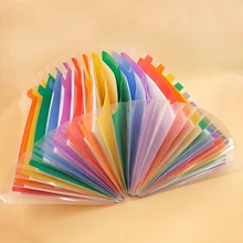 Большой емкости ручной аккордеон, расходующий портфель-папка для бумаг, органайзер для документов, сумка 26 карманов, А4 Размер, бумажный ящик для хранения