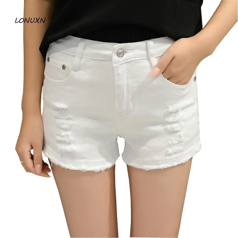 slim stretch shorts