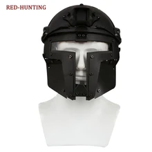 Страйкбольная Тактическая Военная маска для лица полная маска для лица стальная маска Быстрая маска для шлема