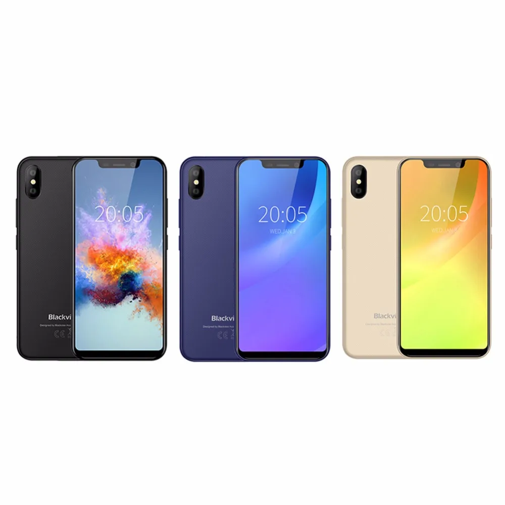 Смартфон Blackview A30 5 "19:9 с функцией распознавания лица Android 8 1 Orea четырехъядерный