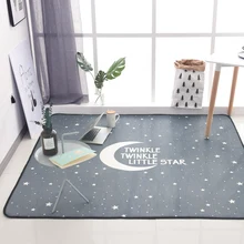 Простой стиль большой ковер декоративные коврики для гостиной/спальни чайный стол коврики детские ползающие ковры моющиеся коврики