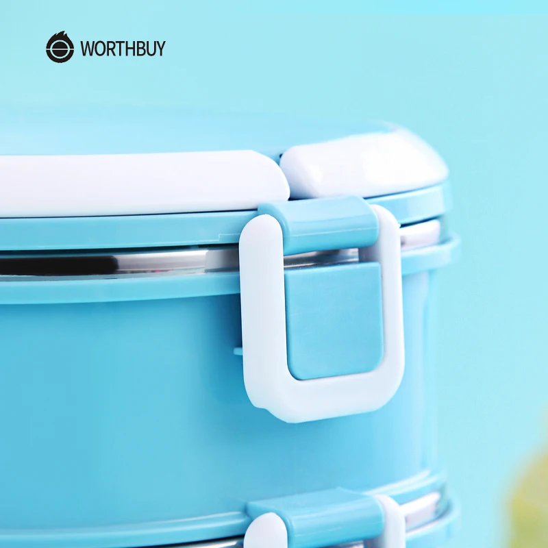 WORTHBUY японский контейнер для завтрака детей школьная герметичная коробка из