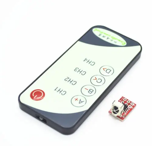 

NEW Remote Control Switch 4 Channel Relay Module Board With Infrared Wireless