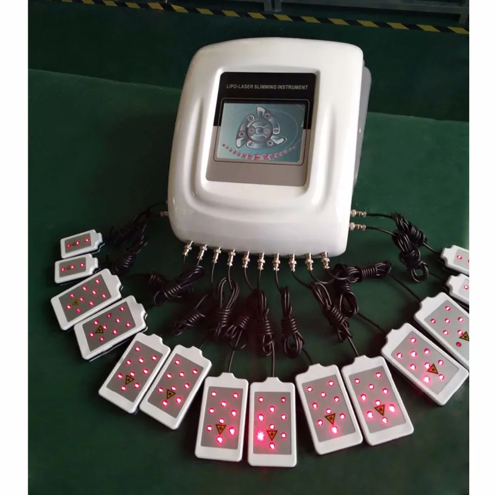 Portable liposuction laser machine 2018 lipo laser style smart slimming machines with dual diode lipo laser and 14 pads 650nm CE approved (3)