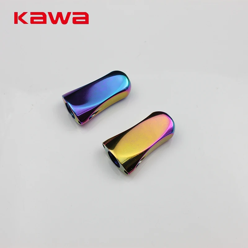 

Kawa 2017 New Fishing Knob, Rainbow Color Alloy Alluminum, Casting and Spinning Fishing Reel Accessory, Free shipping