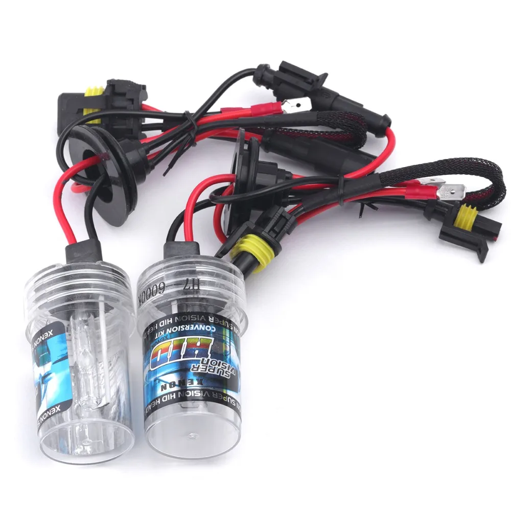35W 55W HID Xenon Bulb 12V Auto Car Headlight Conversion kit 3000K 4300K 5000K 6000K 8000K