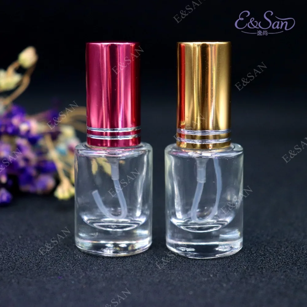 

Wholesale FX221-5ML Cylindrical Transparent Glass Perfume Bottle Spray Empty Bottle 100PCS/LOT