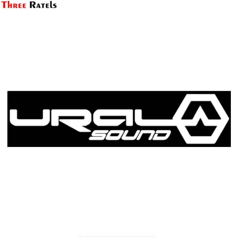 Three Ratels TZ 1368# 6.2*24.5см 15*59.6см URAL SOUND УРАЛ САУНД прикольные наклейки на авто наклейка