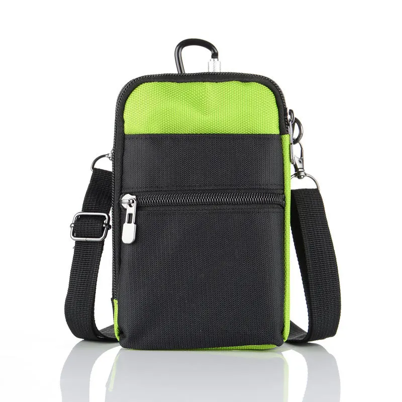 Новая классическая спортивная сумка для спорта на открытом воздухе с карманом через плечо Диагональный бег горный туризм сумка RFID водонепроницаемая сумка для мобильного телефона
