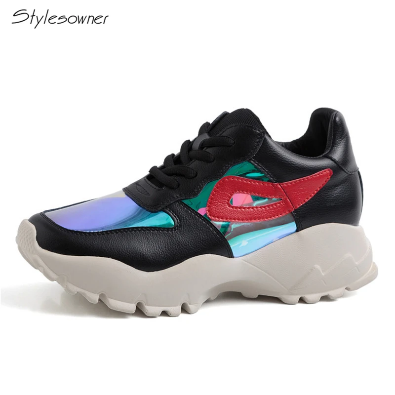 

Top Quality Genuine Leather Sneakers Women Flats New Fashion Round Toe Concise Shoes Spring Summer Casual Shoes Woman