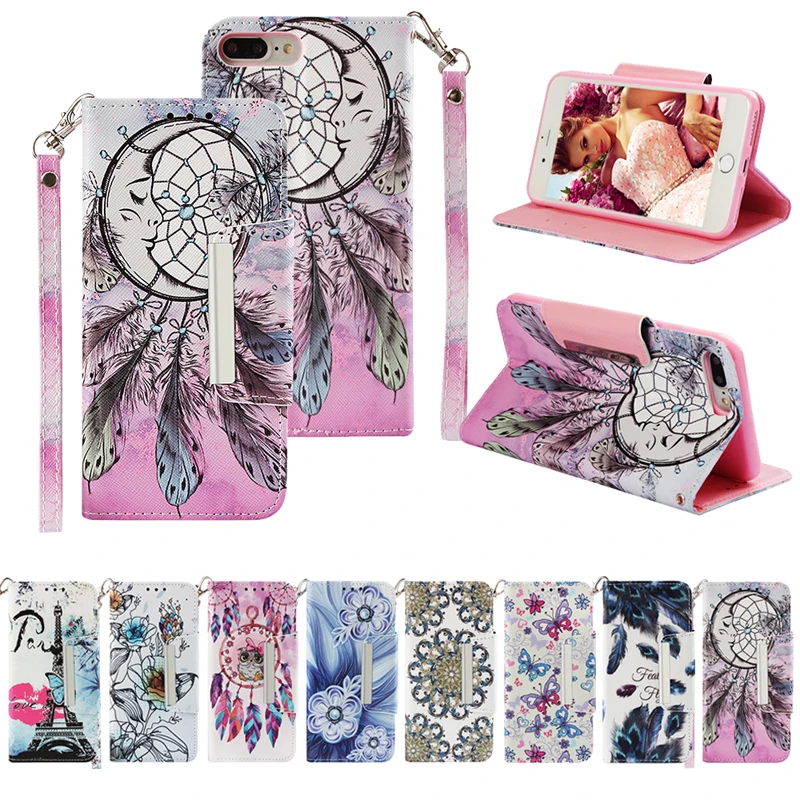 

Fashion Leather Wallet Magnetic Flip Phone Soft TPU Silicone Case Cover Coque Fundas for Apple iPhone 6 6S 7 8 Plus X XS MAX XR