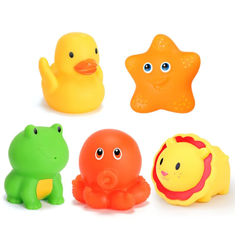 New Cute Animal Baby Bath Toys PVC Float Squeeze Sound Toy Children Bathroom Toys Children Beautiful Toys New Cute Animal Baby Bath Toys PVC Float Squeeze Sound Toy Children Bathroom Toys Children Beautiful Toys