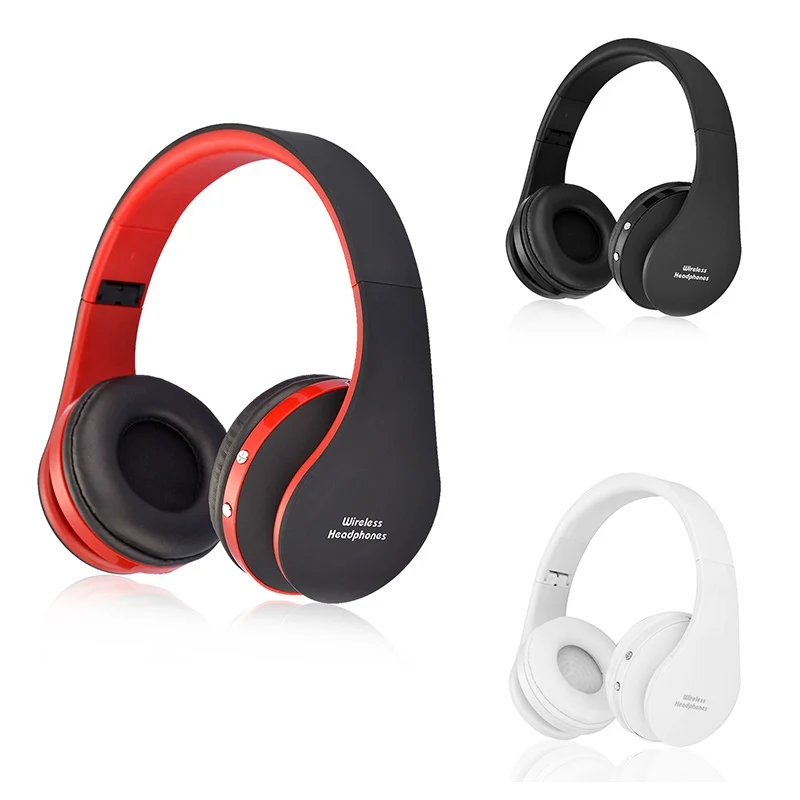 

Foldable Bluetooth Headset Wireless Stereo Super Bass Headphones Subwoofer Sport Earphone with Microphone for call / music