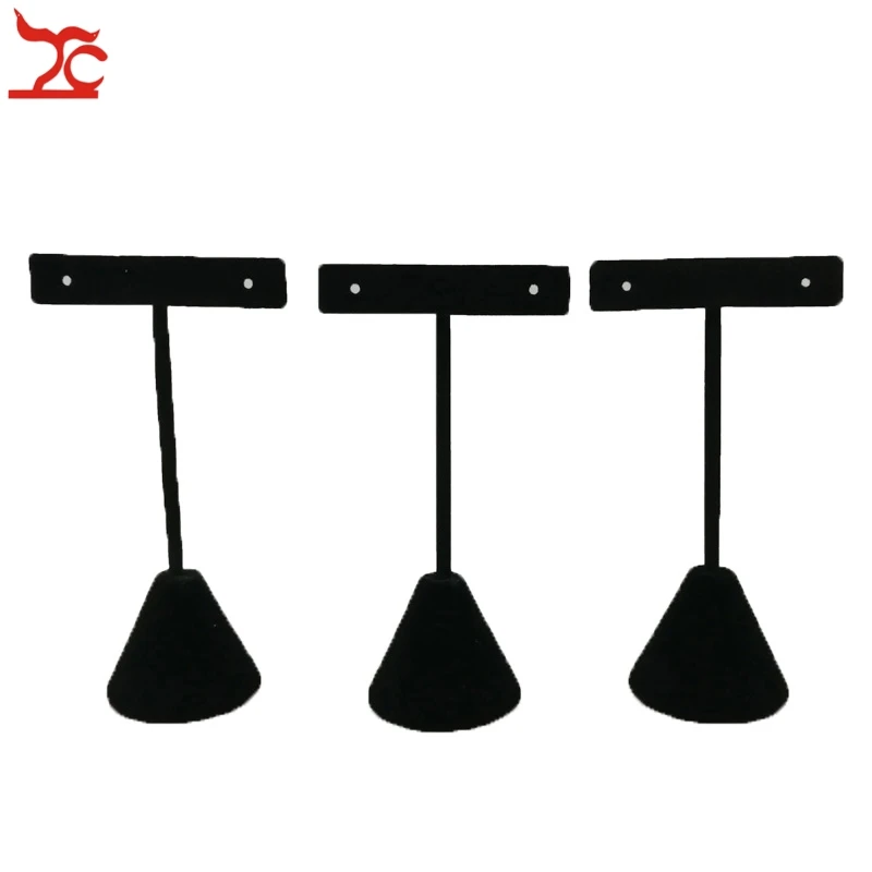 1 шт. Вельветовая витрина для ювелирных изделий|black velvet jewelry display|holder earringsjewelry display |