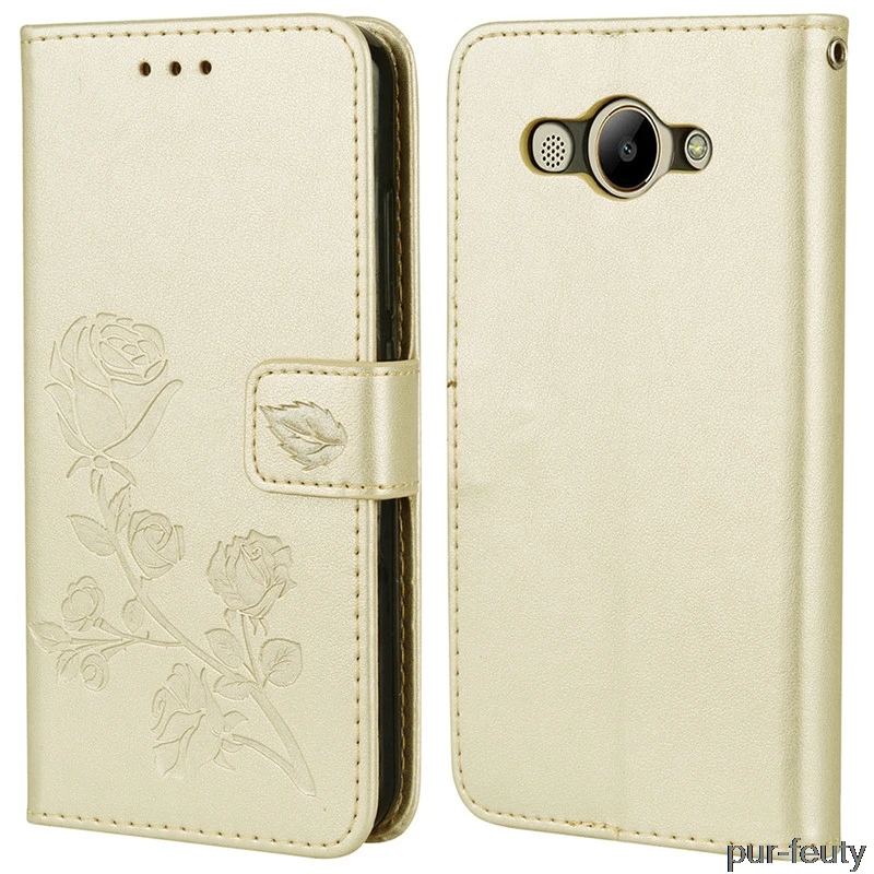 

For Huawei Y3 2017 leather Case Flip Phone Cases coque For Huawei Y3 2017 CRO-L22 CRO-L02 CRO-L03 flip cover card holder fundas