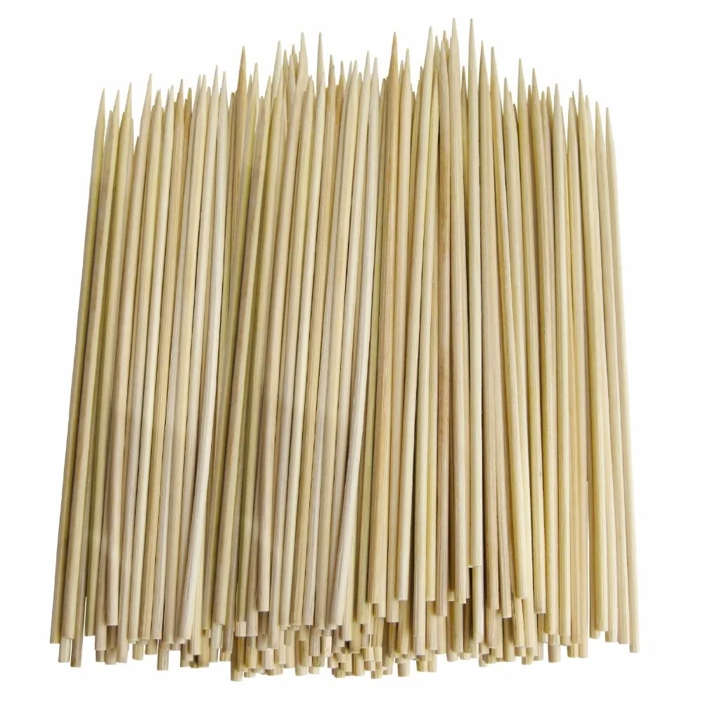 100pcs/lot Barbecue Skewers for Shrimp ,Chicken and Vegetable-Non Toxic and Eco Friendly Perfectly Safe for Your Family(210)