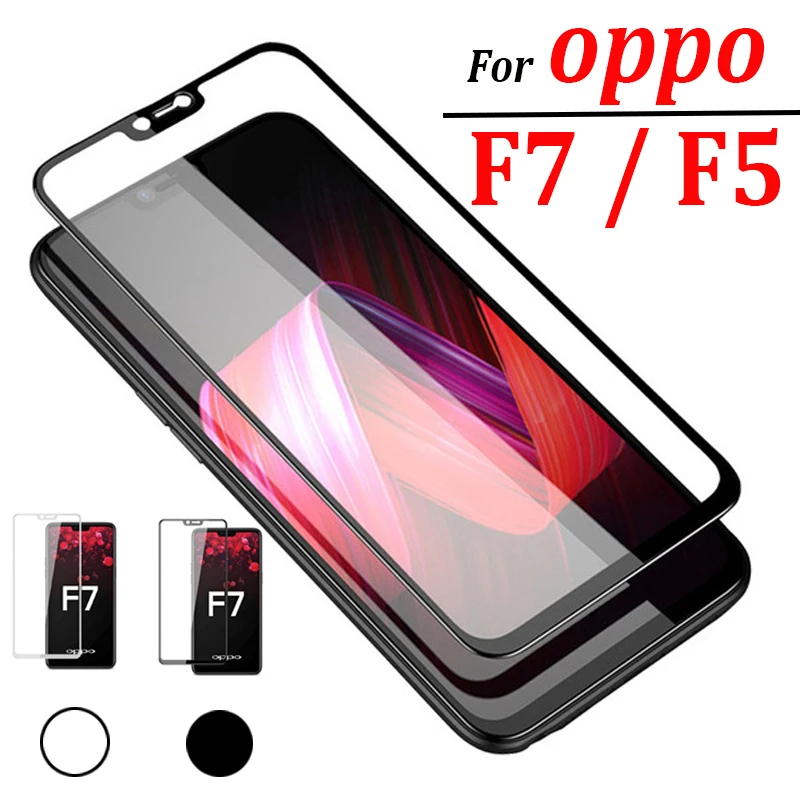 Стекло для oppo f5 Защитное стекло f7 f 5 7 Защита экрана Закаленное Защитная пленка 9h