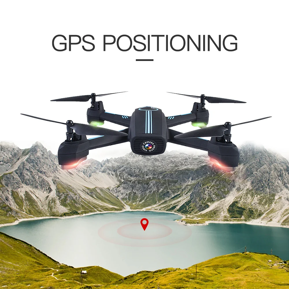 JXD528 GPS Drone with Follow me mode WIFI FPV Quadcopter RC Camera Auto