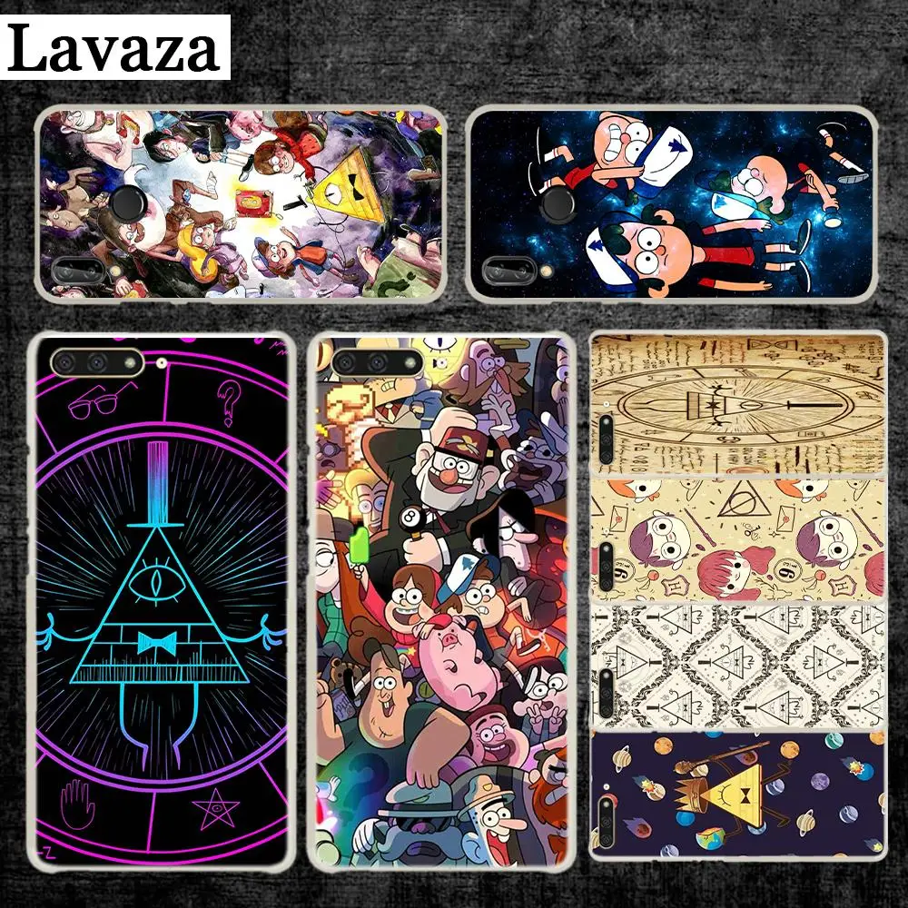 

Lavaza Gravity Falls pig Printing Drawing black Hard Case for Huawei Y5 Y6 Y7 2017 Prime 2018 Y9 Nova Lite 2i 3 3i