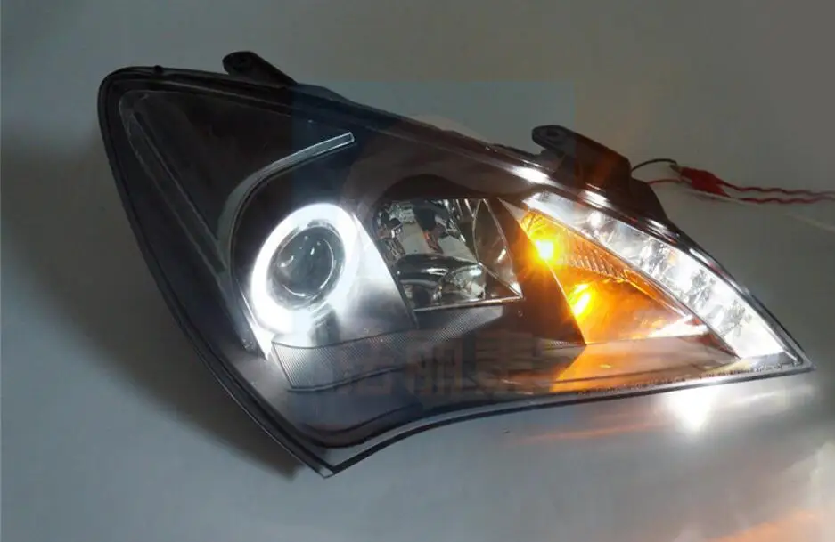 HID, 2009~ 2012, автостайлинг, rohans фара, Solaris, accent, Elantra, Genesis, i10, i20, santa fe, tucson, lantra; rohans Головной фонарь