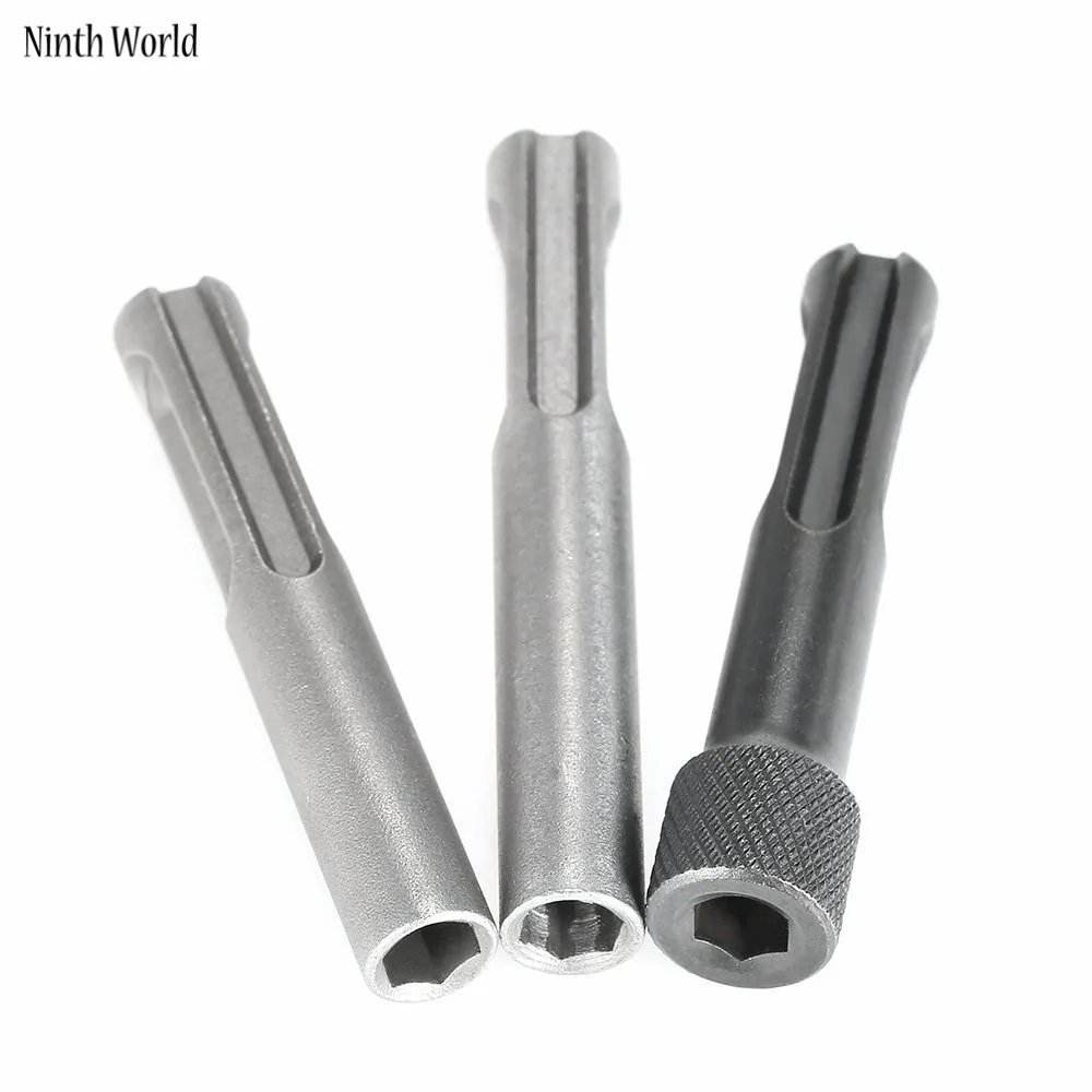 3PCS Hex Shank Screwdriver Holder Drill Bit Adaptor 1/4 Converter Socket Nut Impact Driver Set