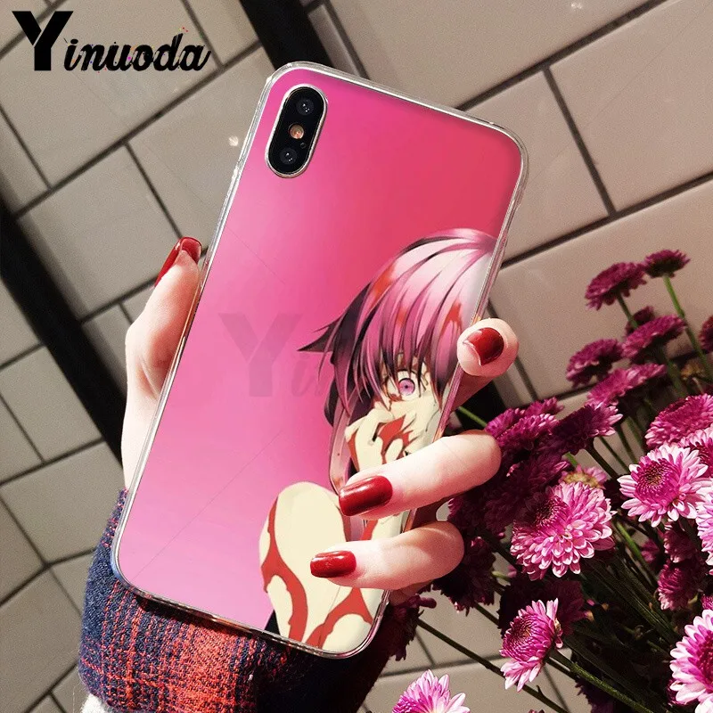 Yinuoda аниме Mirai Nikki умный чехол мягкий для телефона Apple iPhone 8 7 6 6S Plus X XS MAX 5 5S SE XR