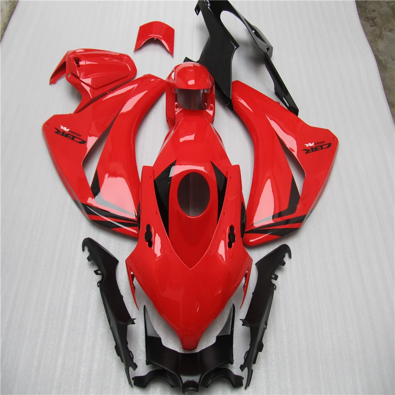 

ABS Plastic Fairing Set Injection Mold Motorcycle Cowling For Honda CBR1000RR 08 11 CBR 1000 RR 2009 2010 Red Bodywork Kit