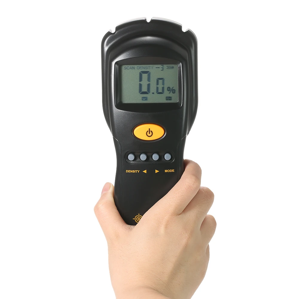 A LCD Digital Wood Moisture Meter Professional Mini Lumber Damp Meter